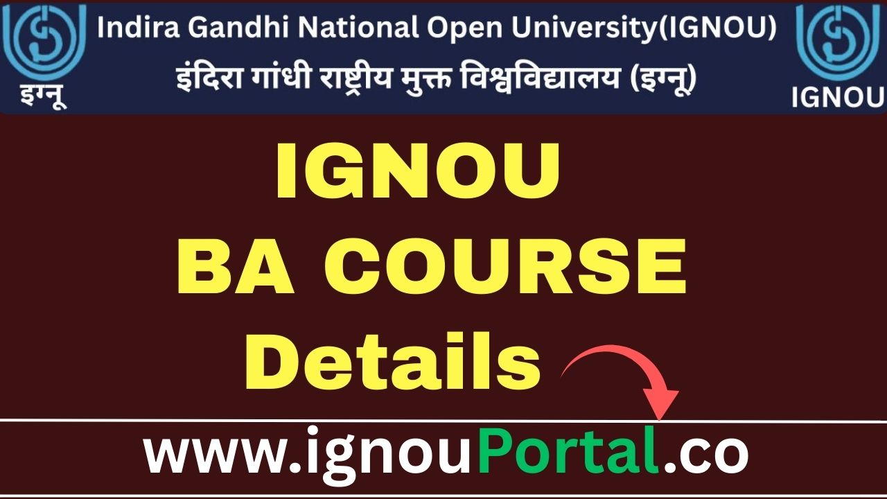 ignou BA Course