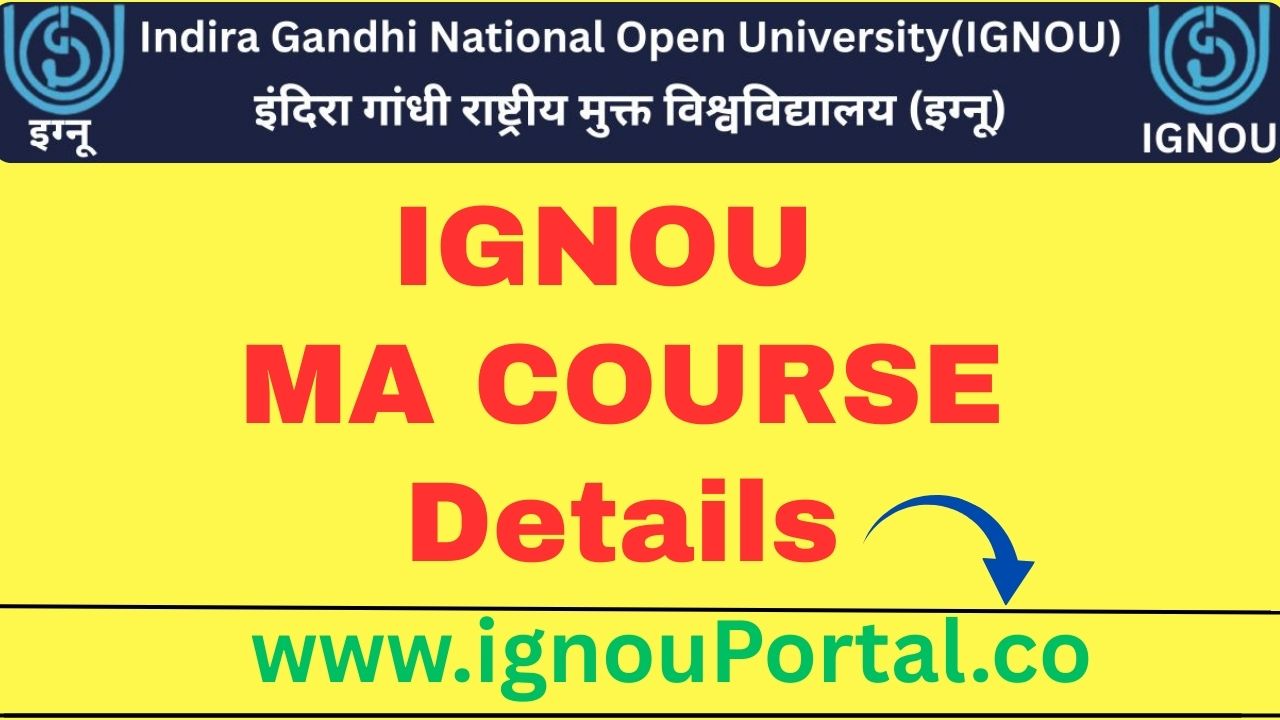 ignou MA Course