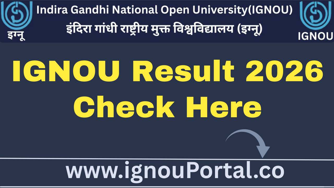 IGNOU Result 2026