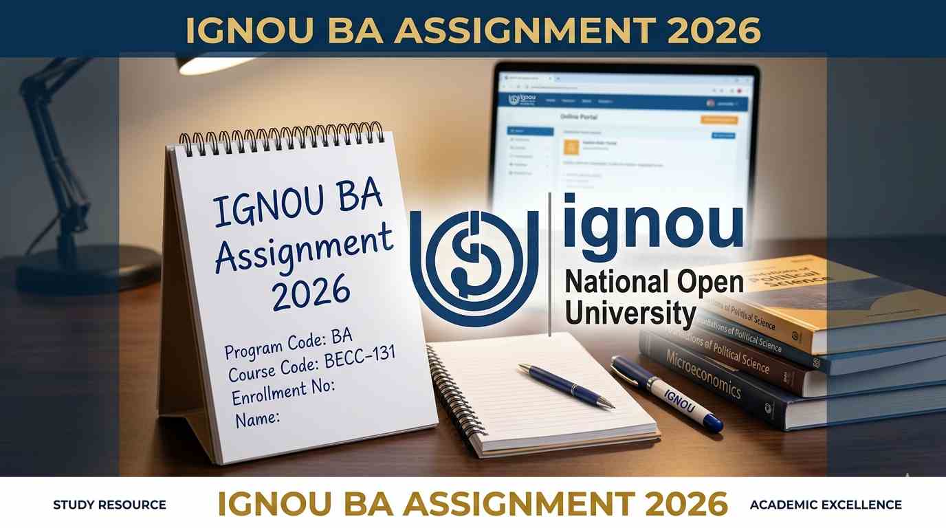 IGNOU BA Assignment 2026